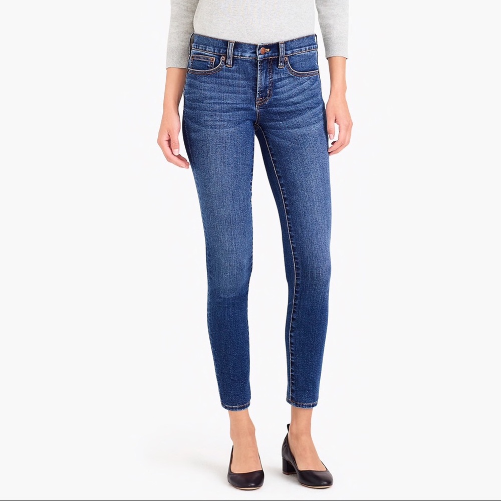 J. Crew Factory Toothpick Ankle Stretch Jean 29